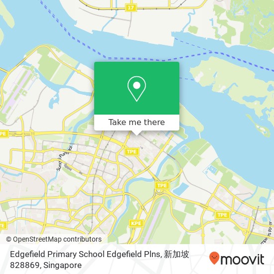 Edgefield Primary School Edgefield Plns, 新加坡 828869 map