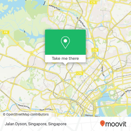 Jalan Dyson, Singapore map