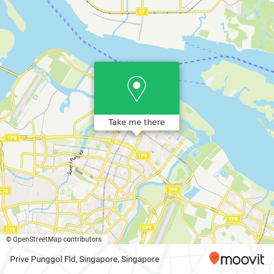 Prive Punggol Fld, Singapore map