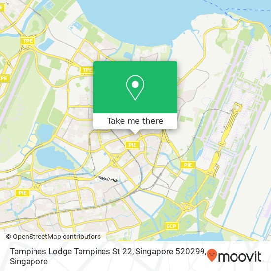 Tampines Lodge Tampines St 22, Singapore 520299 map