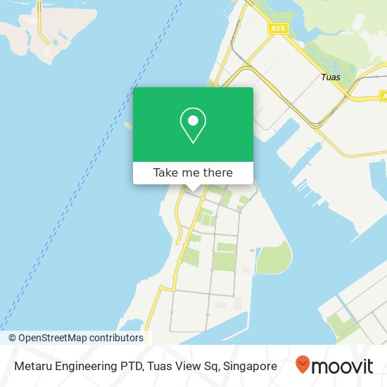 Metaru Engineering PTD, Tuas View Sq map