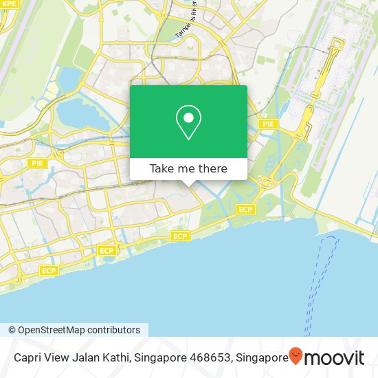 Capri View Jalan Kathi, Singapore 468653地图