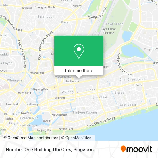 Number One Building Ubi Cres map