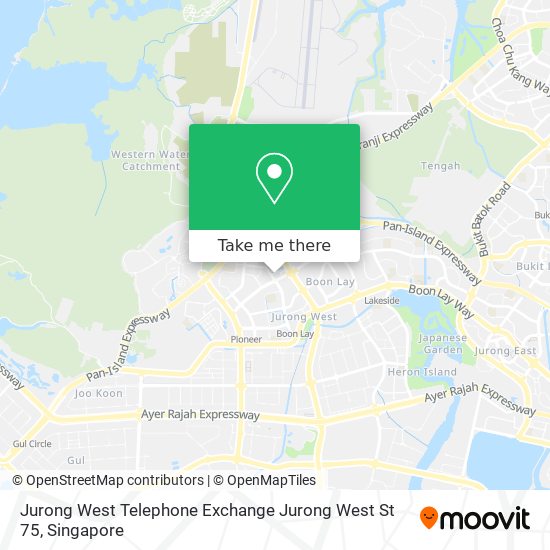 Jurong West Telephone Exchange Jurong West St 75地图