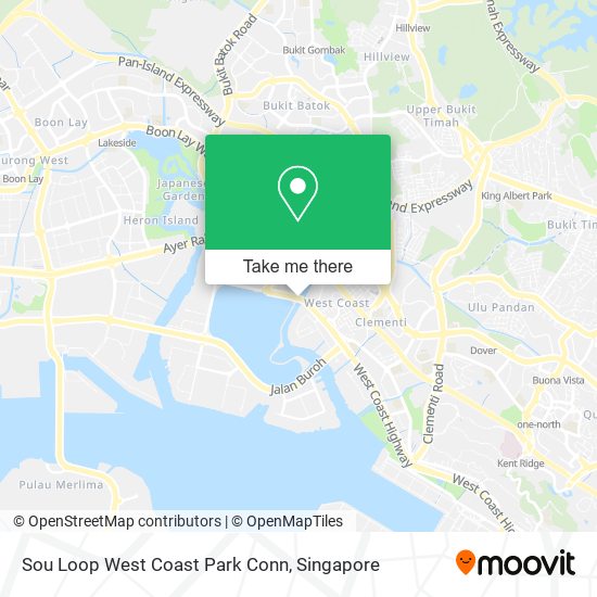 Sou Loop West Coast Park Conn地图