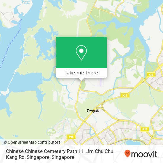 Chinese Chinese Cemetery Path 11 Lim Chu Chu Kang Rd, Singapore map