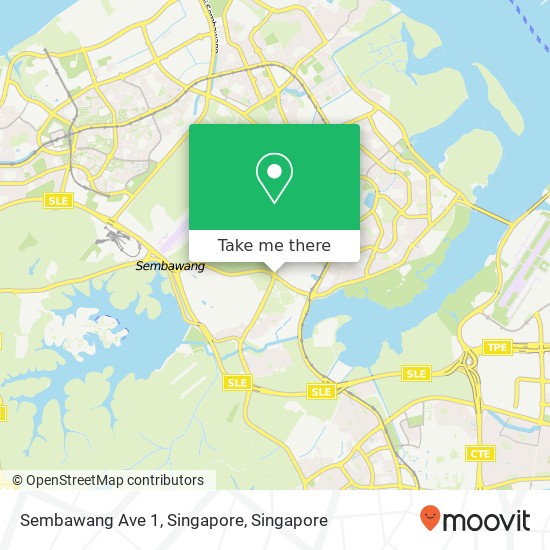 Sembawang Ave 1, Singapore map