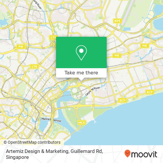 Artemiz Design & Marketing, Guillemard Rd地图