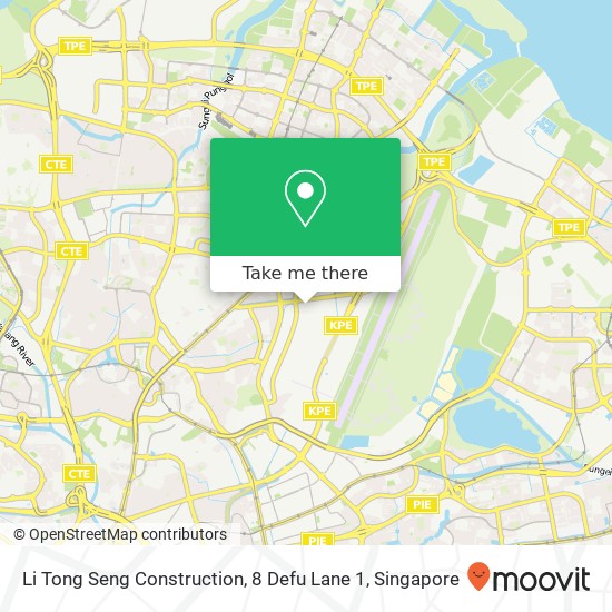 Li Tong Seng Construction, 8 Defu Lane 1 map