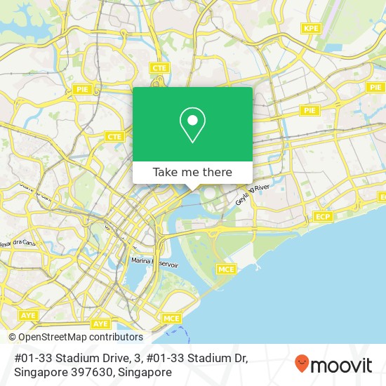 #01-33 Stadium Drive, 3, #01-33 Stadium Dr, Singapore 397630地图