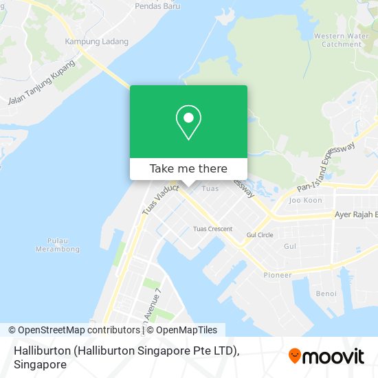 Halliburton (Halliburton Singapore Pte LTD) map