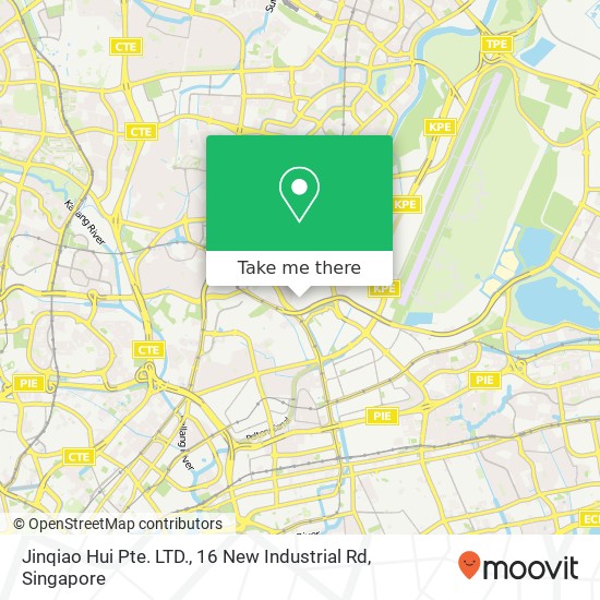 Jinqiao Hui Pte. LTD., 16 New Industrial Rd map