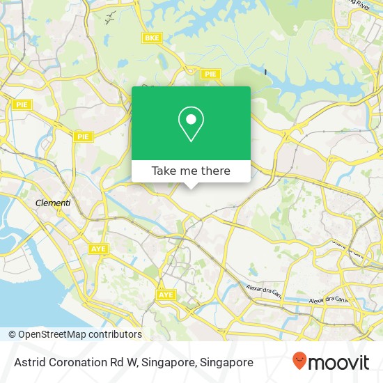 Astrid Coronation Rd W, Singapore地图