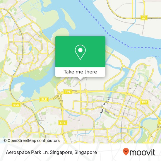 Aerospace Park Ln, Singapore map