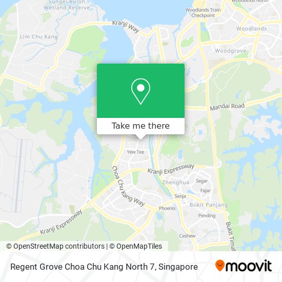 Regent Grove Choa Chu Kang North 7地图