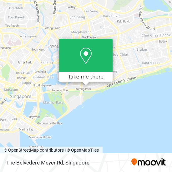 The Belvedere Meyer Rd map