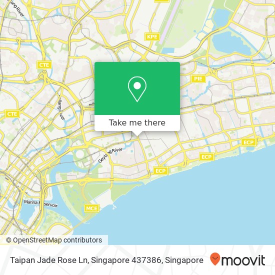 Taipan Jade Rose Ln, Singapore 437386地图