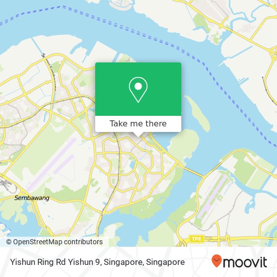 Yishun Ring Rd Yishun 9, Singapore地图