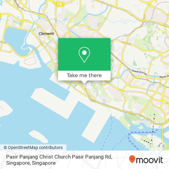 Pasir Panjang Christ Church Pasir Panjang Rd, Singapore地图