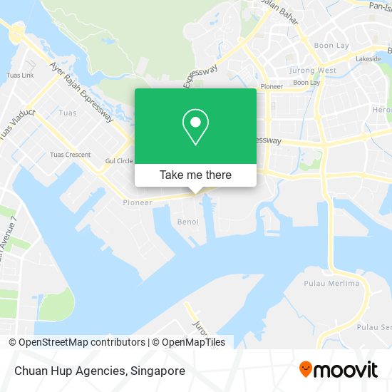 Chuan Hup Agencies map