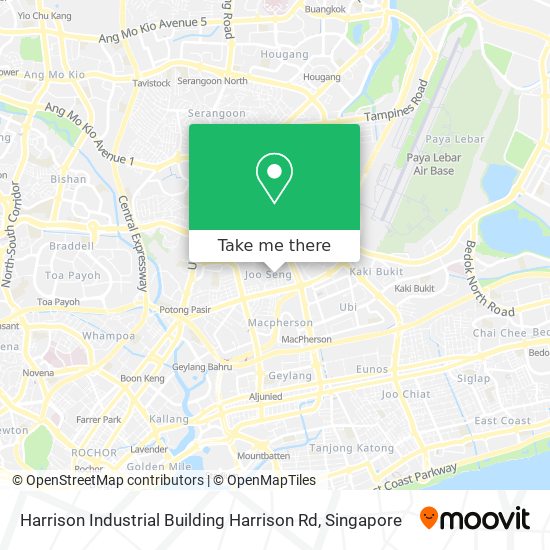 Harrison Industrial Building Harrison Rd map