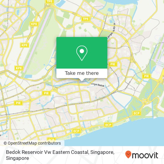 Bedok Reservoir Vw Eastern Coastal, Singapore地图