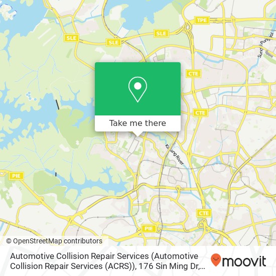 Automotive Collision Repair Services (Automotive Collision Repair Services (ACRS)), 176 Sin Ming Dr map