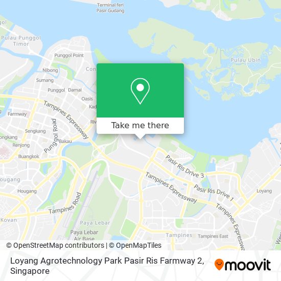 Loyang Agrotechnology Park Pasir Ris Farmway 2地图