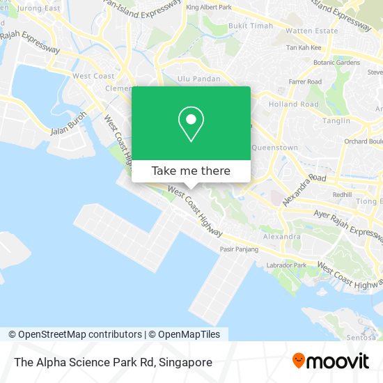 The Alpha Science Park Rd map