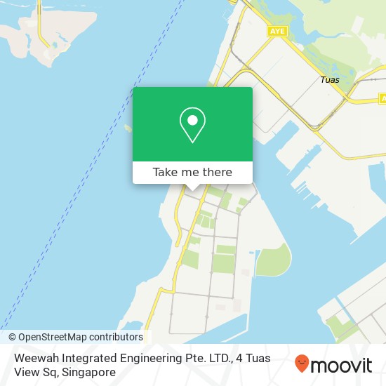 Weewah Integrated Engineering Pte. LTD., 4 Tuas View Sq地图