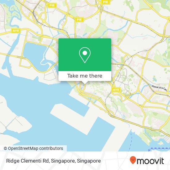 Ridge Clementi Rd, Singapore地图