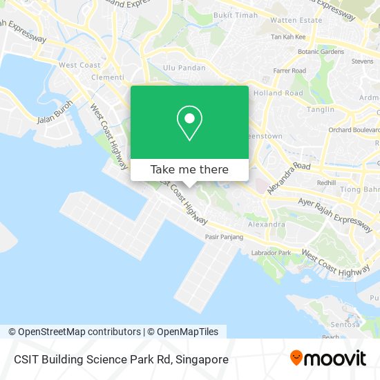 CSIT Building Science Park Rd map