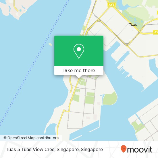 Tuas 5 Tuas View Cres, Singapore map