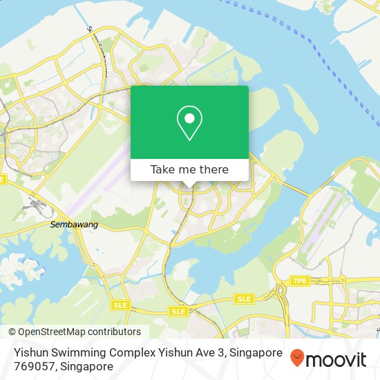 Yishun Swimming Complex Yishun Ave 3, Singapore 769057地图