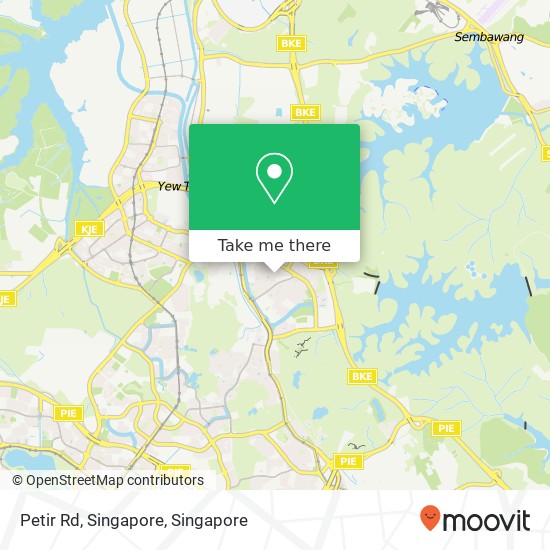 Petir Rd, Singapore地图