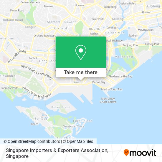 Singapore Importers & Exporters Association map