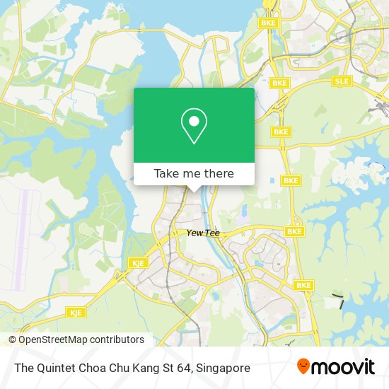 The Quintet Choa Chu Kang St 64地图