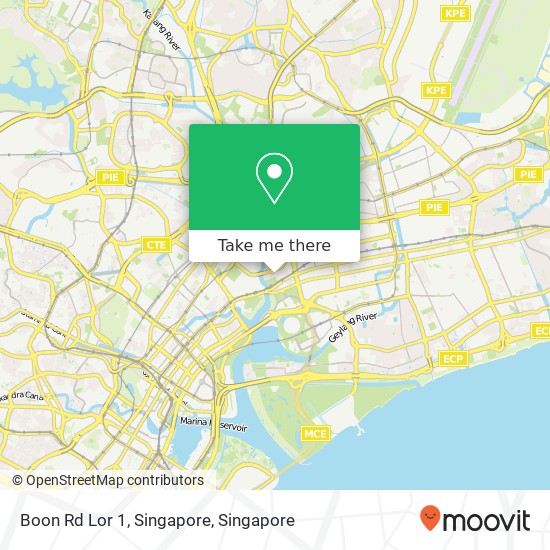 Boon Rd Lor 1, Singapore map