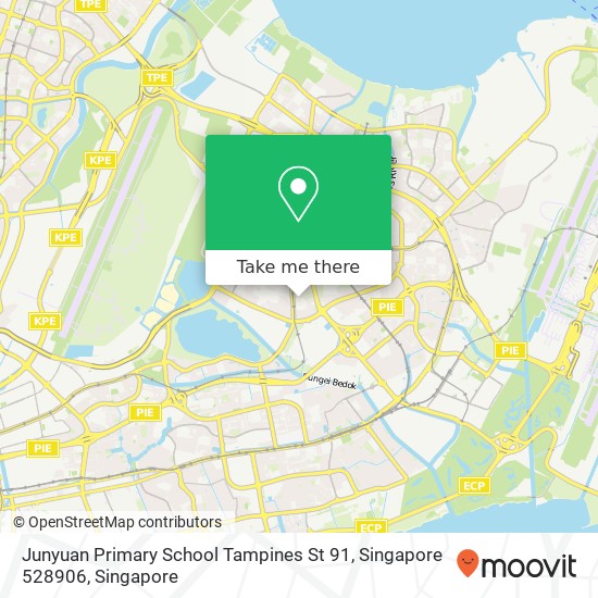 Junyuan Primary School Tampines St 91, Singapore 528906 map