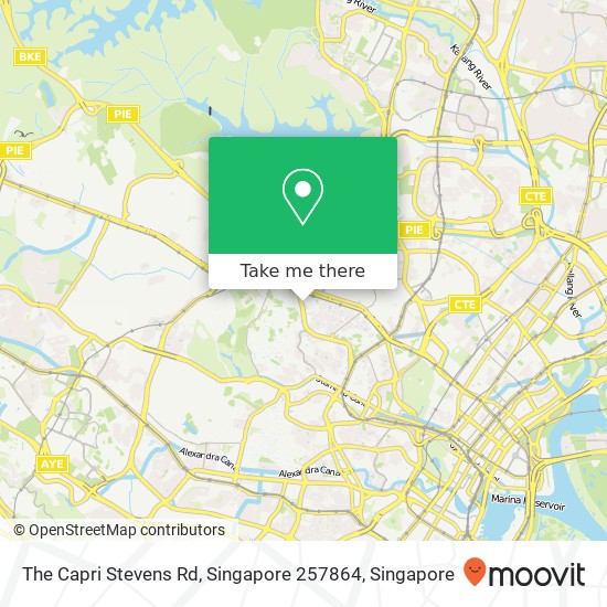 The Capri Stevens Rd, Singapore 257864 map