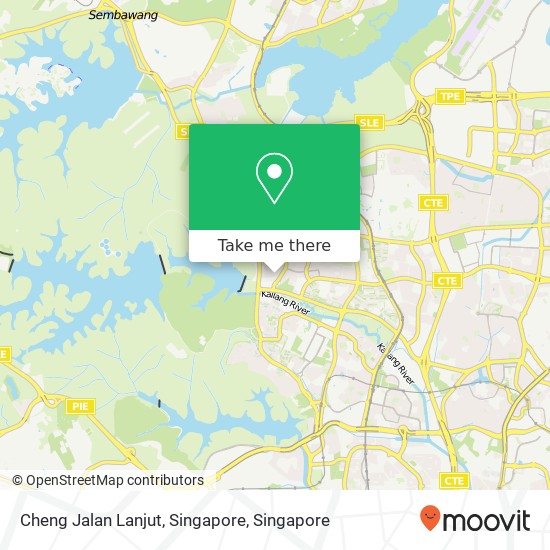 Cheng Jalan Lanjut, Singapore map