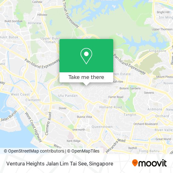 Ventura Heights Jalan Lim Tai See map