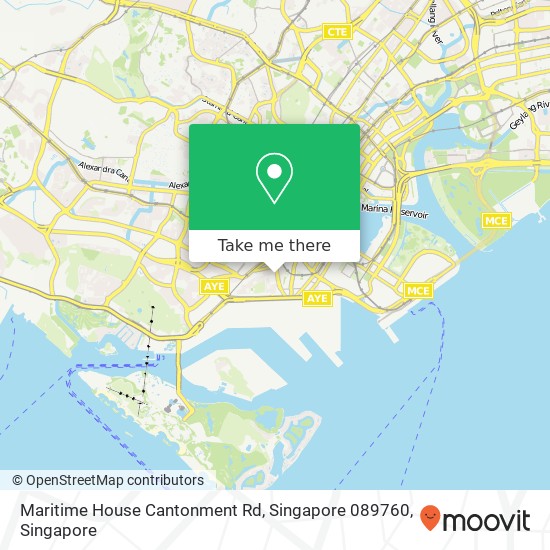 Maritime House Cantonment Rd, Singapore 089760 map