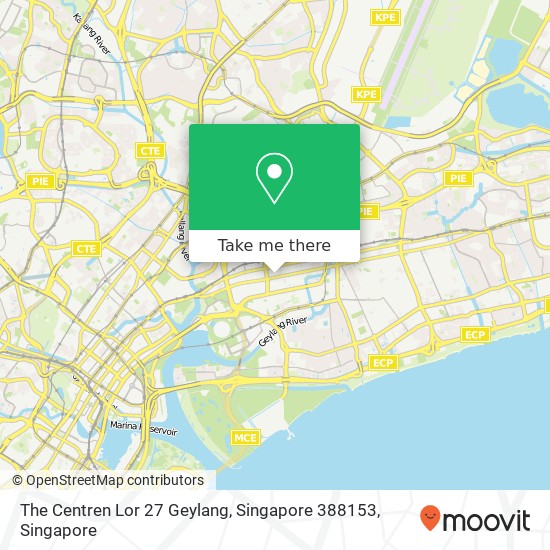 The Centren Lor 27 Geylang, Singapore 388153 map