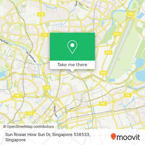 Sun Rosier How Sun Dr, Singapore 538533地图