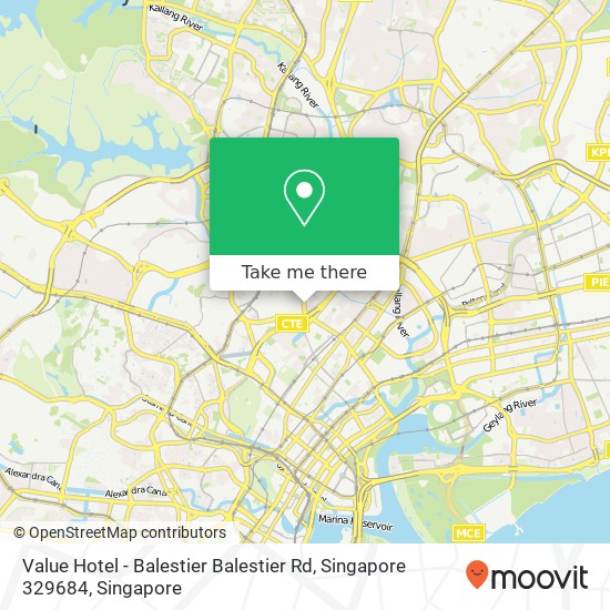 Value Hotel - Balestier Balestier Rd, Singapore 329684 map