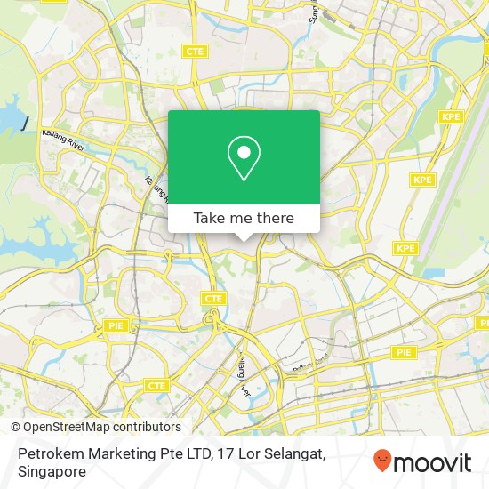 Petrokem Marketing Pte LTD, 17 Lor Selangat map