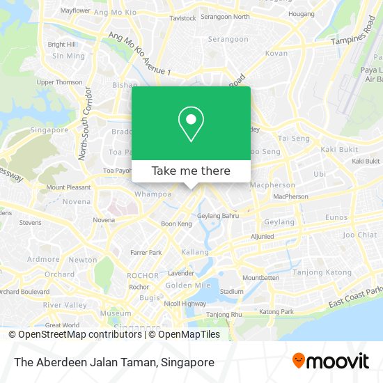 The Aberdeen Jalan Taman map