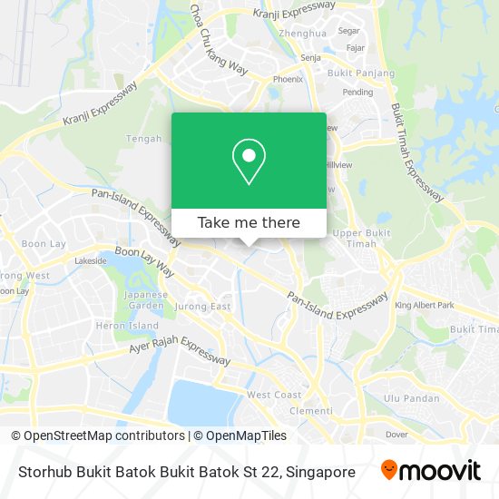 Storhub Bukit Batok Bukit Batok St 22地图