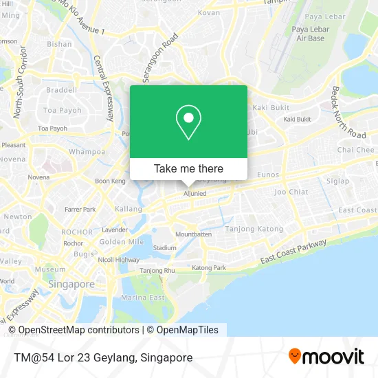 TM@54 Lor 23 Geylang map